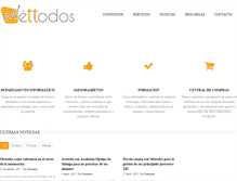 Tablet Screenshot of mettodos.com